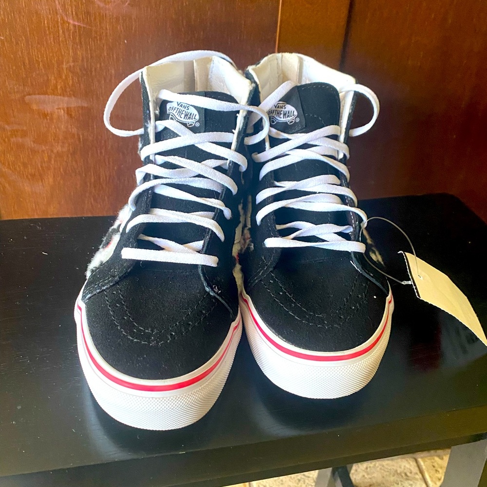 Van’s old skool high top checkered